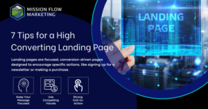 7 Tips for a High Converting Landing Page